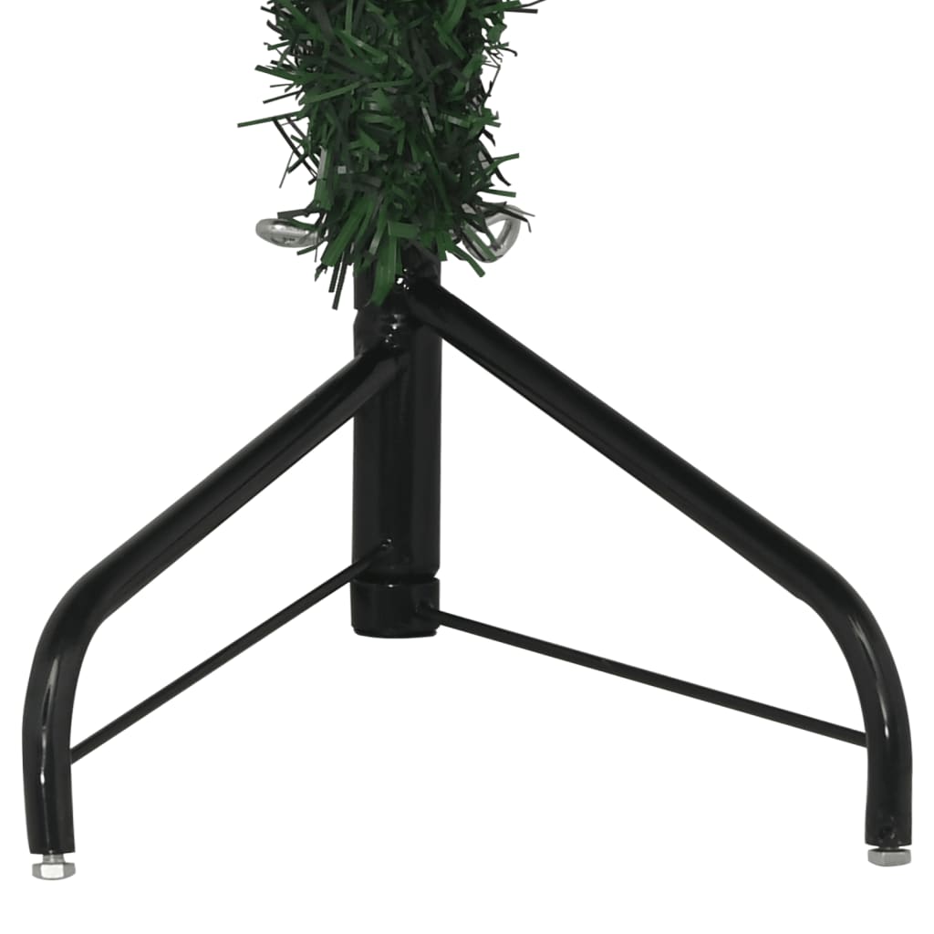 Kunstkerstboom hoek 150 cm PVC groen