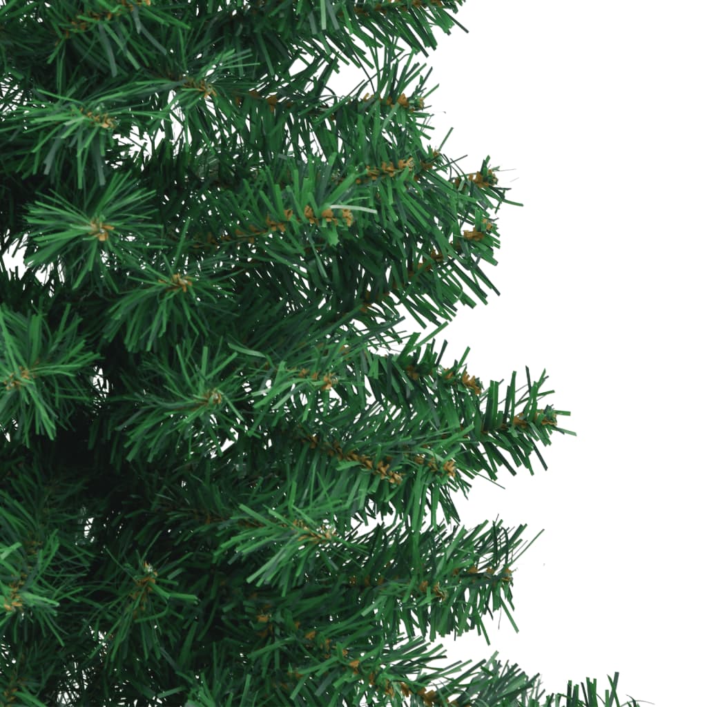 Kunstkerstboom hoek 150 cm PVC groen