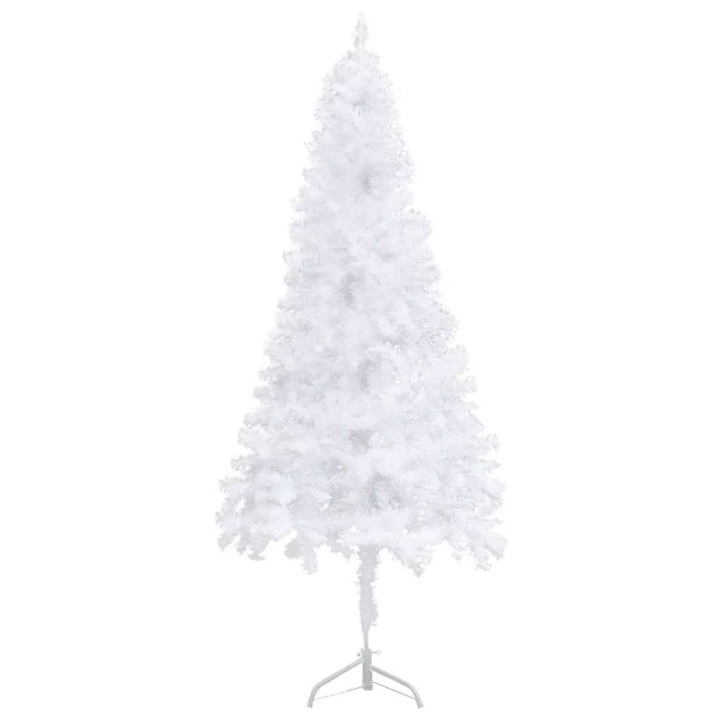 Kunstkerstboom hoek 150 cm PVC wit