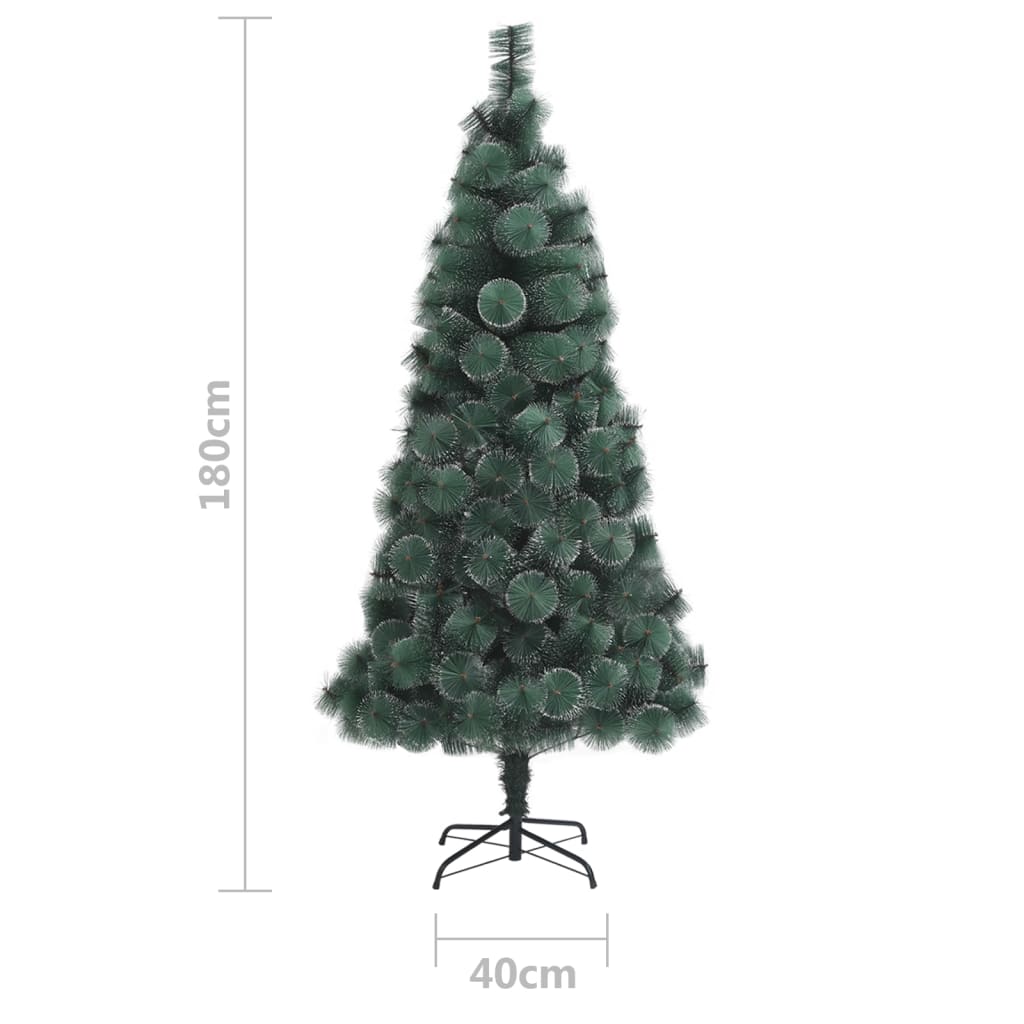 Kunstkerstboom met standaard 180 cm PET groen