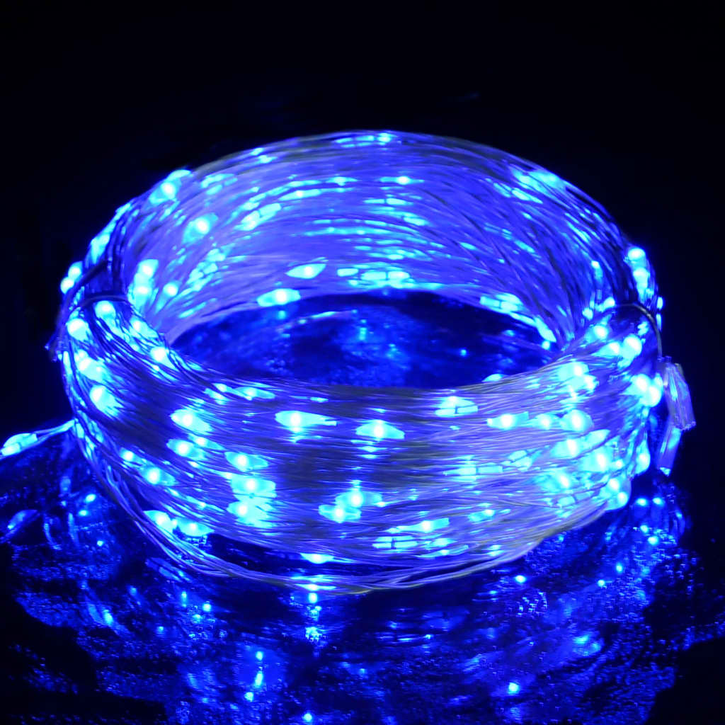 Lichtslinger met 300 LED's 30 m blauw