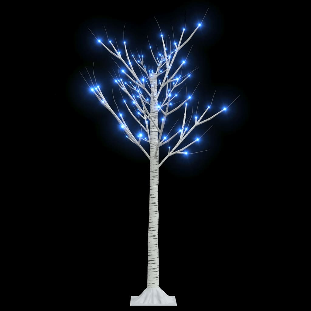 Kerstboom wilg met 120 blauwe LED's binnen en buiten 1,2 m