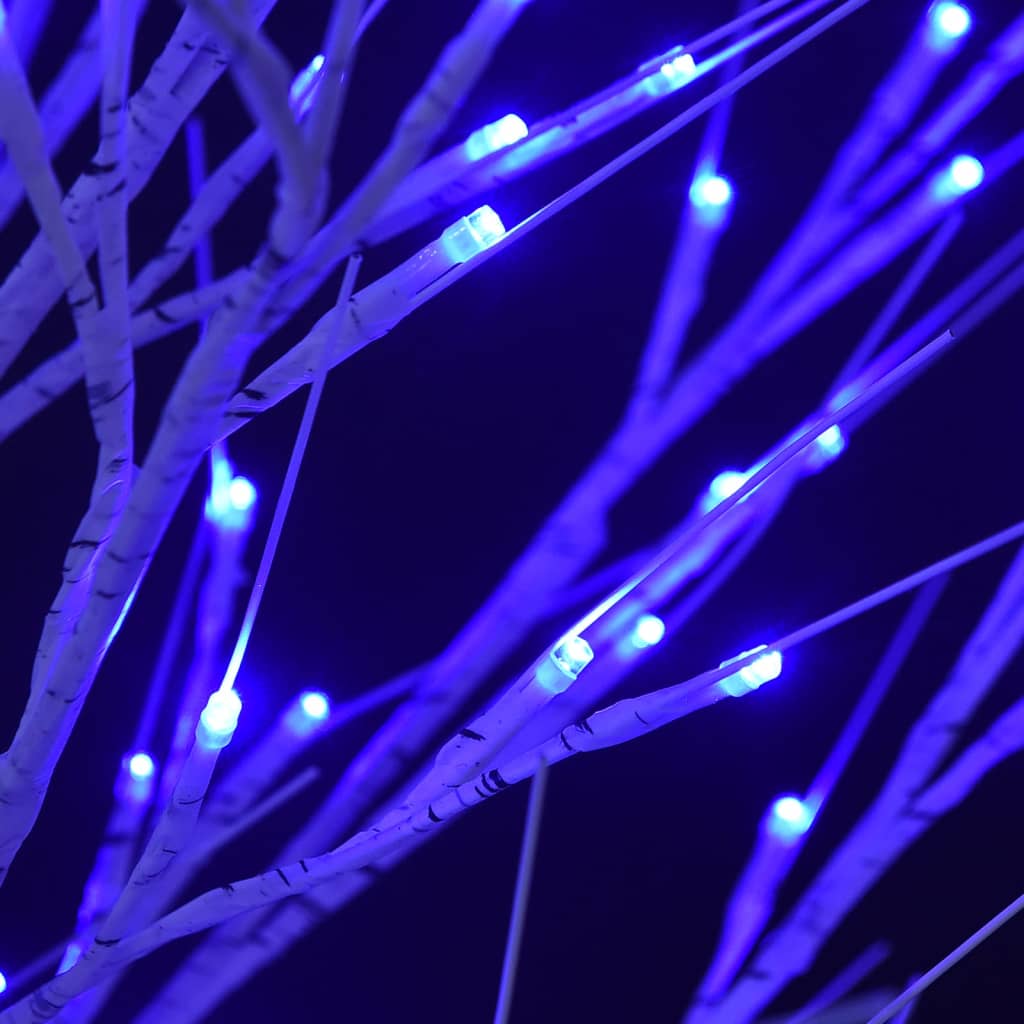 Kerstboom wilg met 120 blauwe LED's binnen en buiten 1,2 m