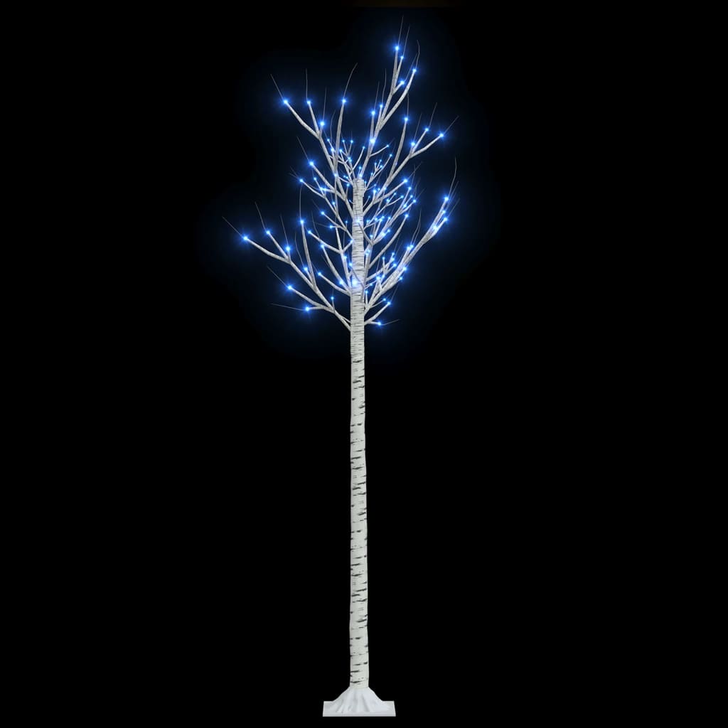 Kerstboom wilg met 180 blauwe LED's binnen en buiten 1,8 m