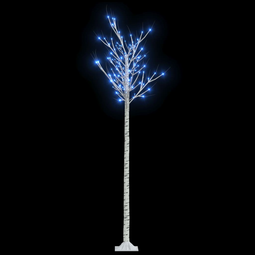 Kerstboom wilg met 200 blauwe LED's binnen en buiten 2,2 m