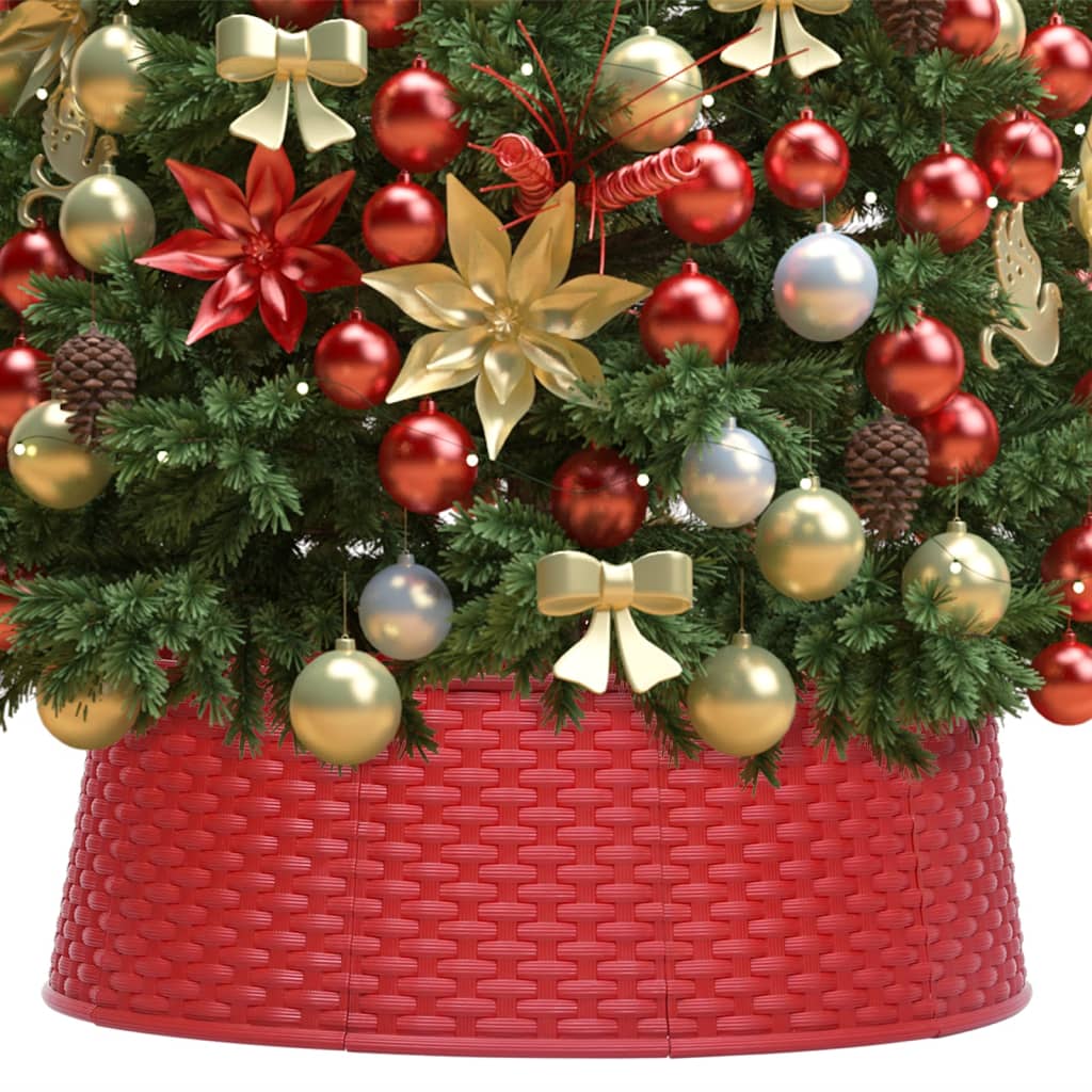 Kerstboomrok Ø65x19,5 cm rood