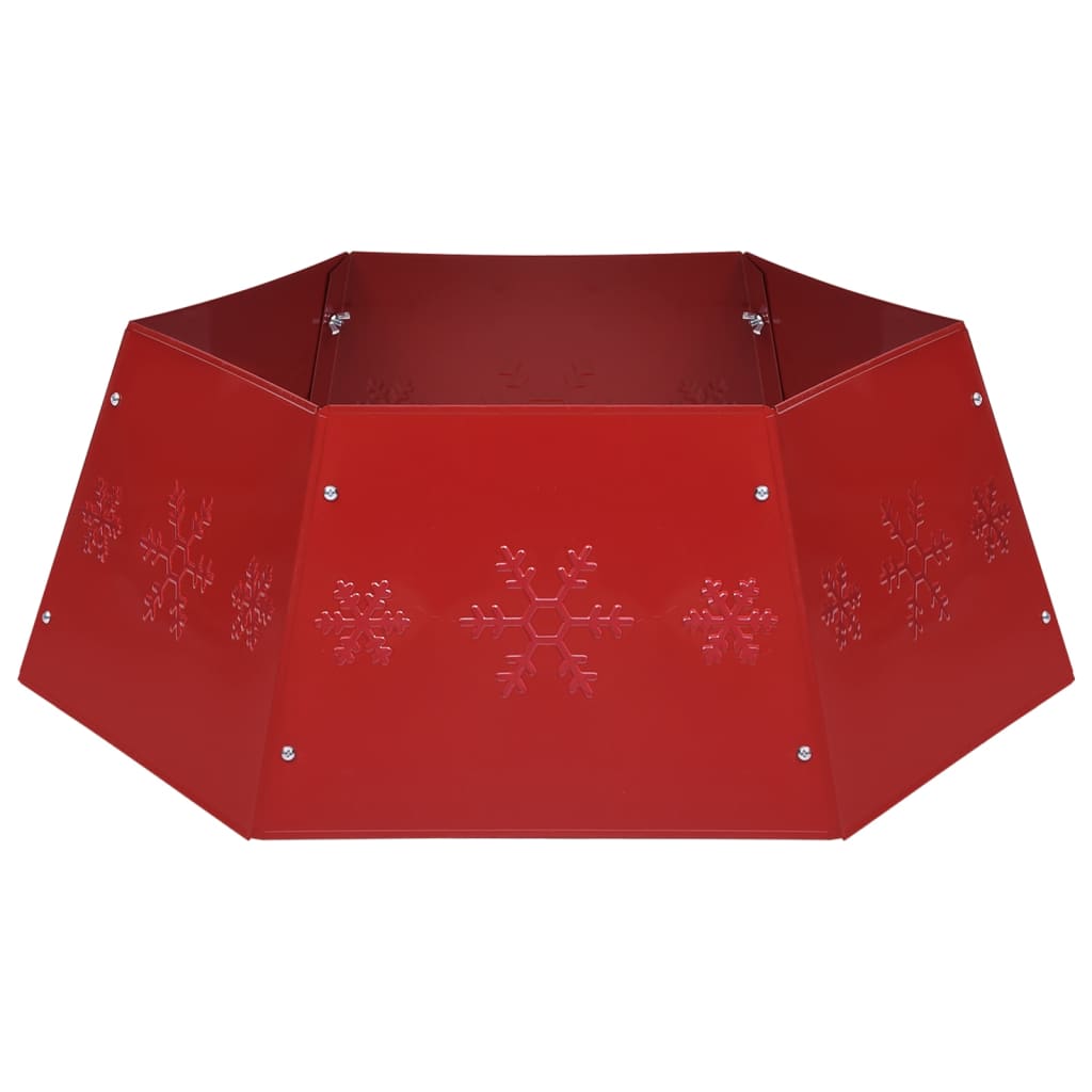 Kerstboomrok Ø68x25 cm rood