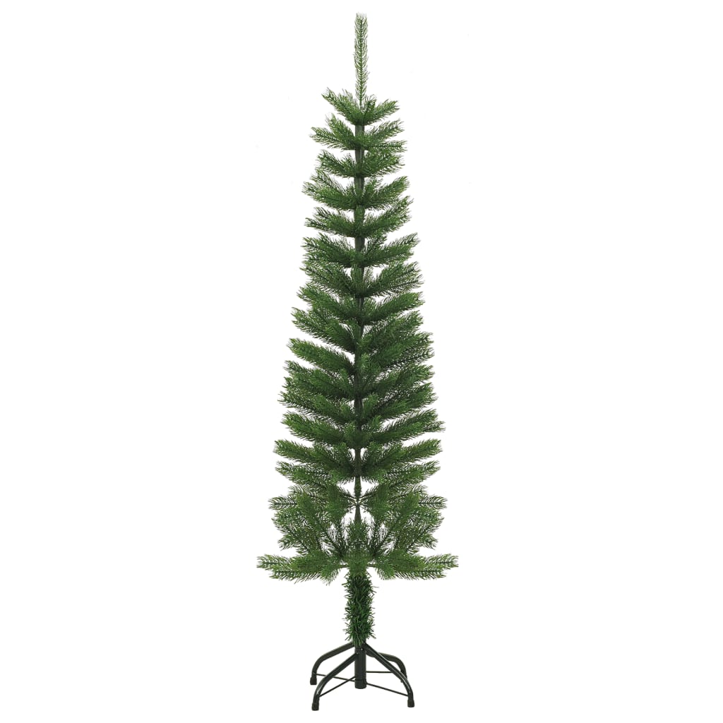 Kunstkerstboom met standaard smal 150 cm PE