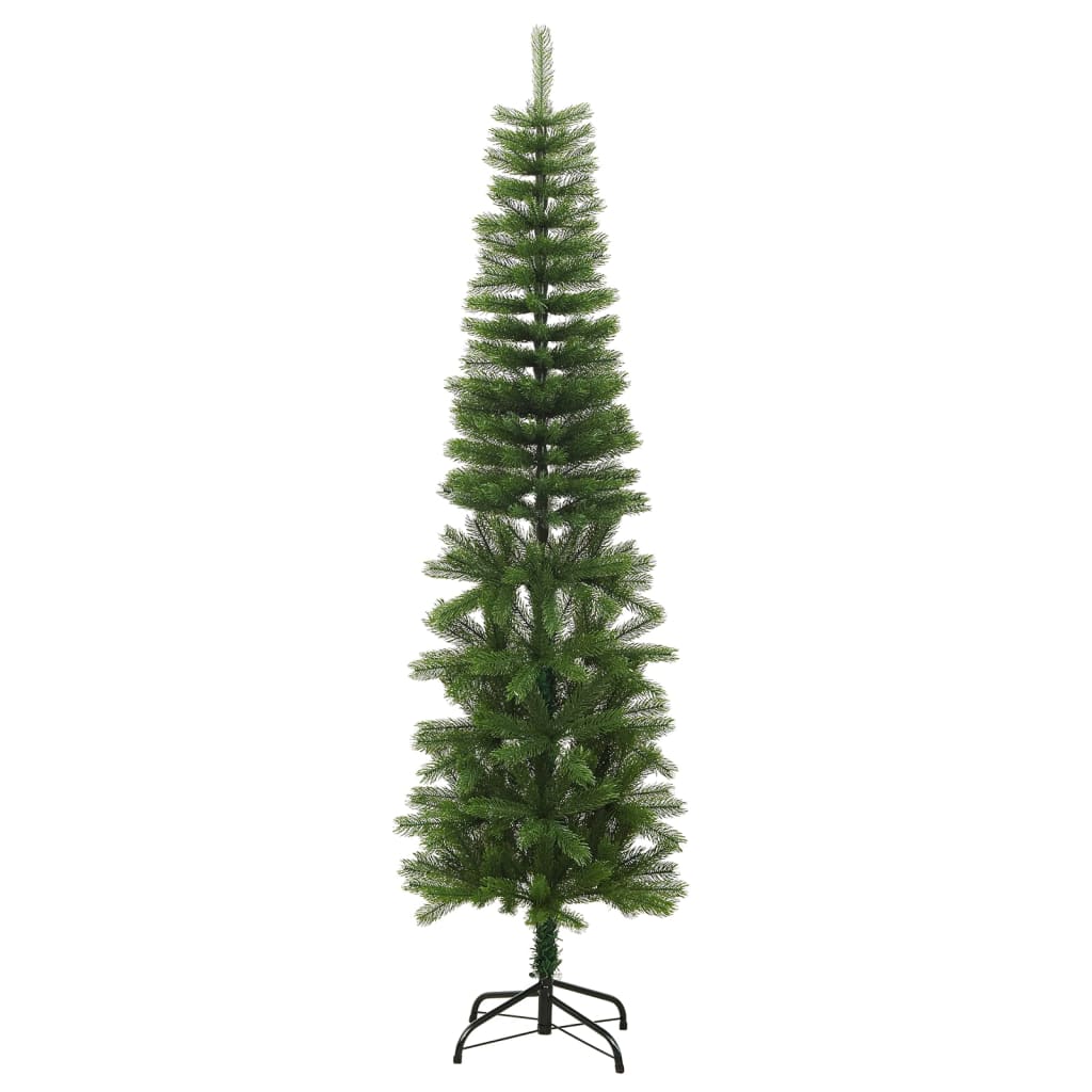 Kunstkerstboom met standaard smal 180 cm PE