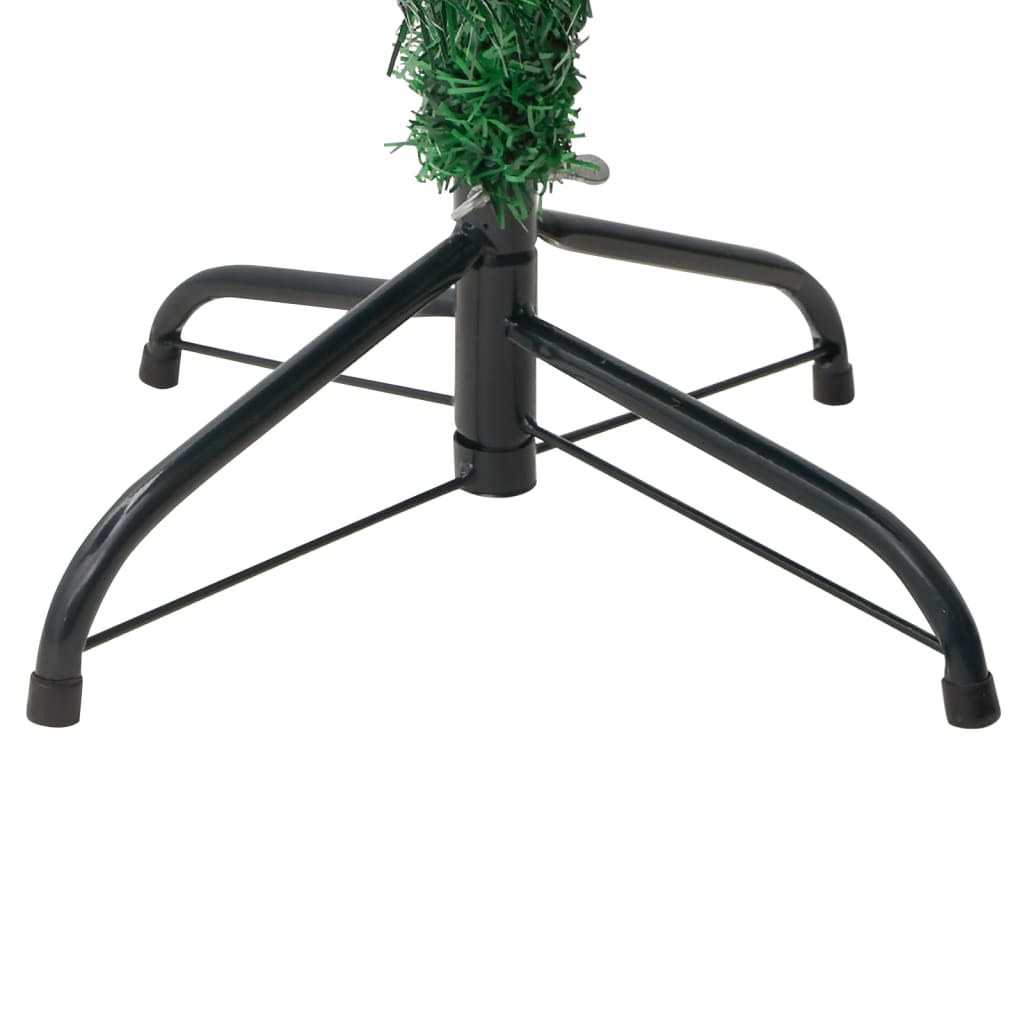 Kerstcactus met standaard en LED's 150 cm PVC groen