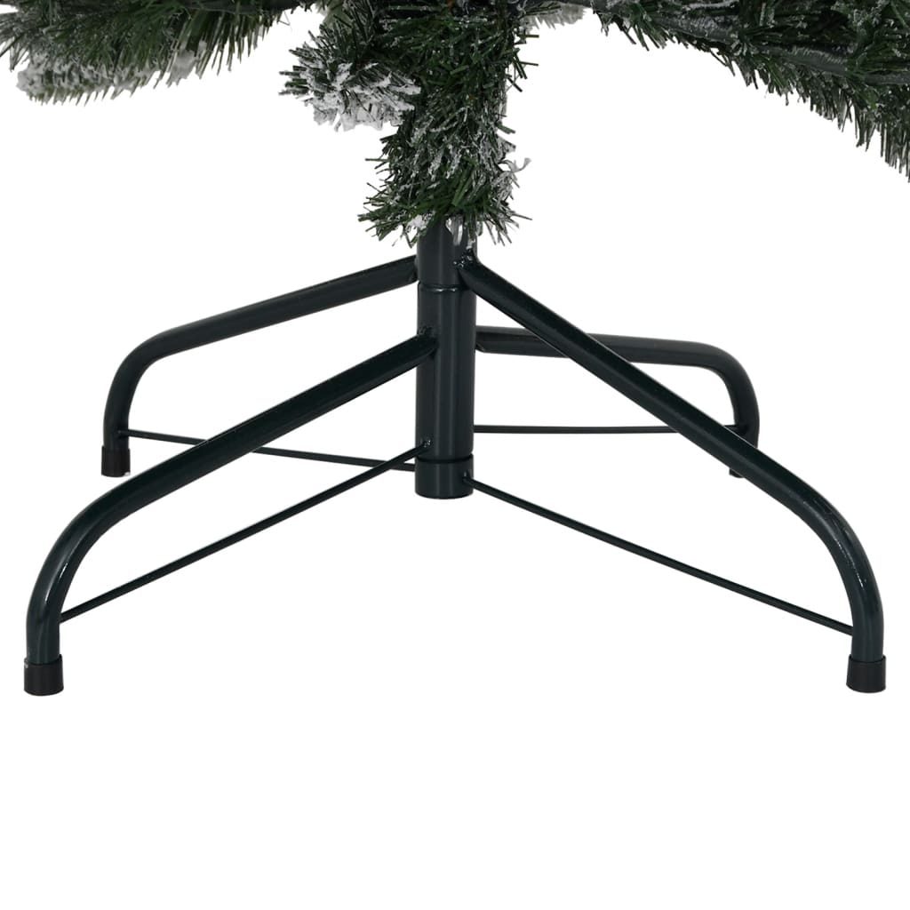 Kunstkerstboom met sneeuw 150 cm PVC en PE