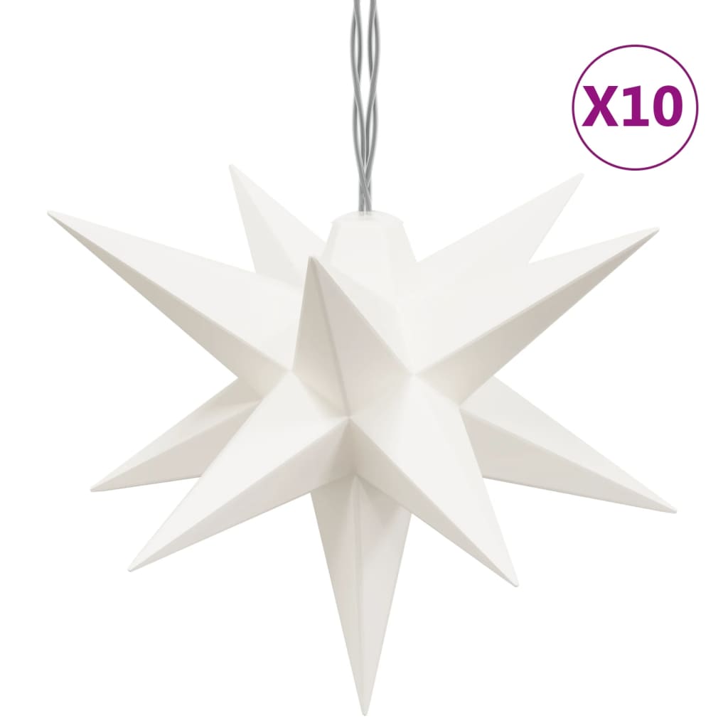 Kerstlamp 10 LED's 10 cm wit