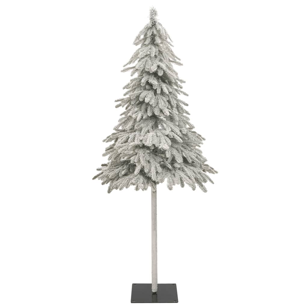 Kunstkerstboom met sneeuw 210 cm