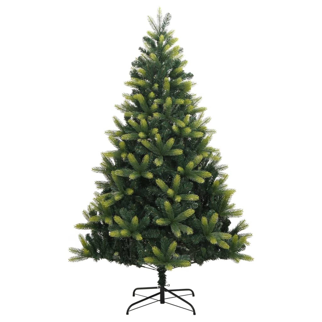 Kunstkerstboom met scharnieren en standaard 150 cm