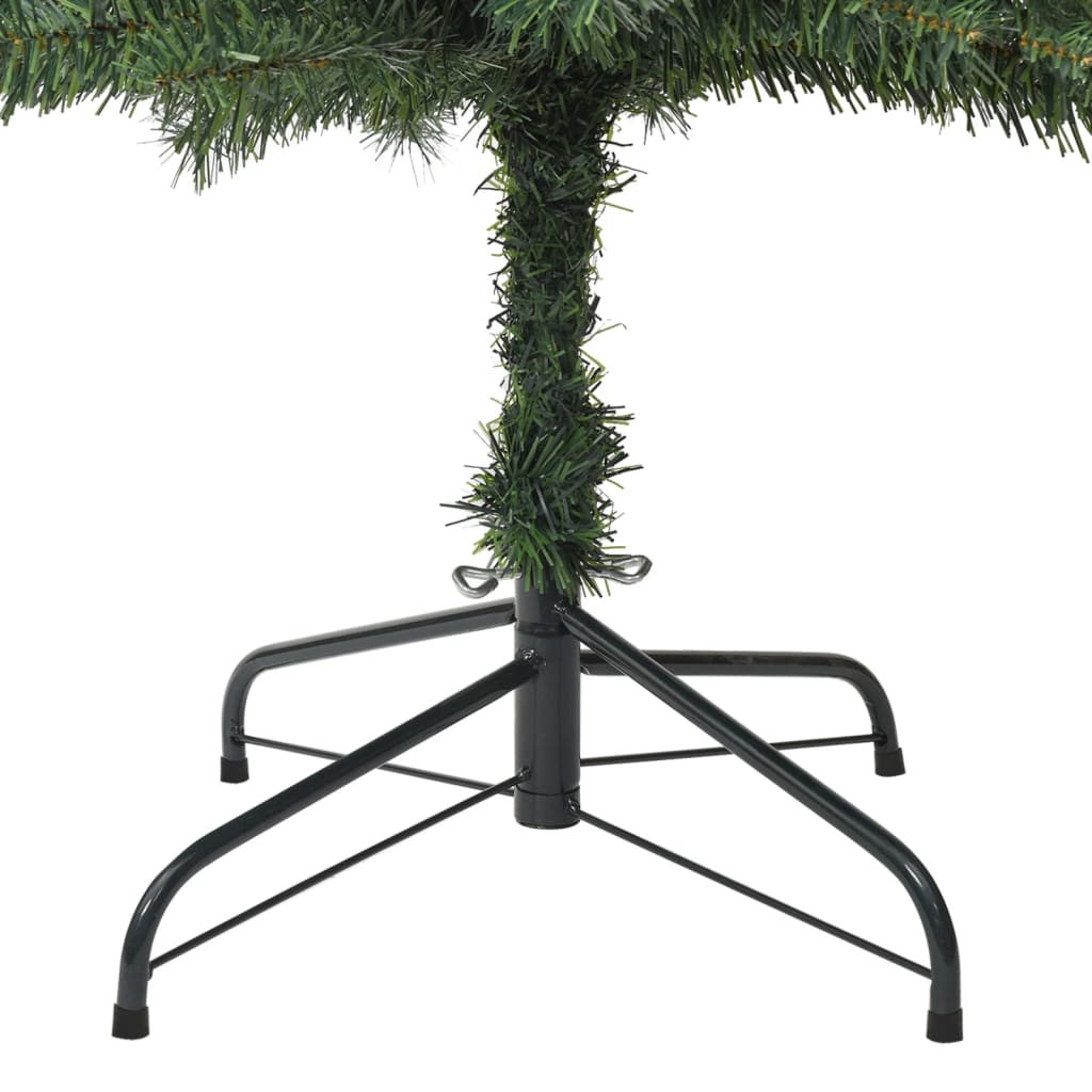 Kunstkerstboom smal met standaard 270 cm PVC