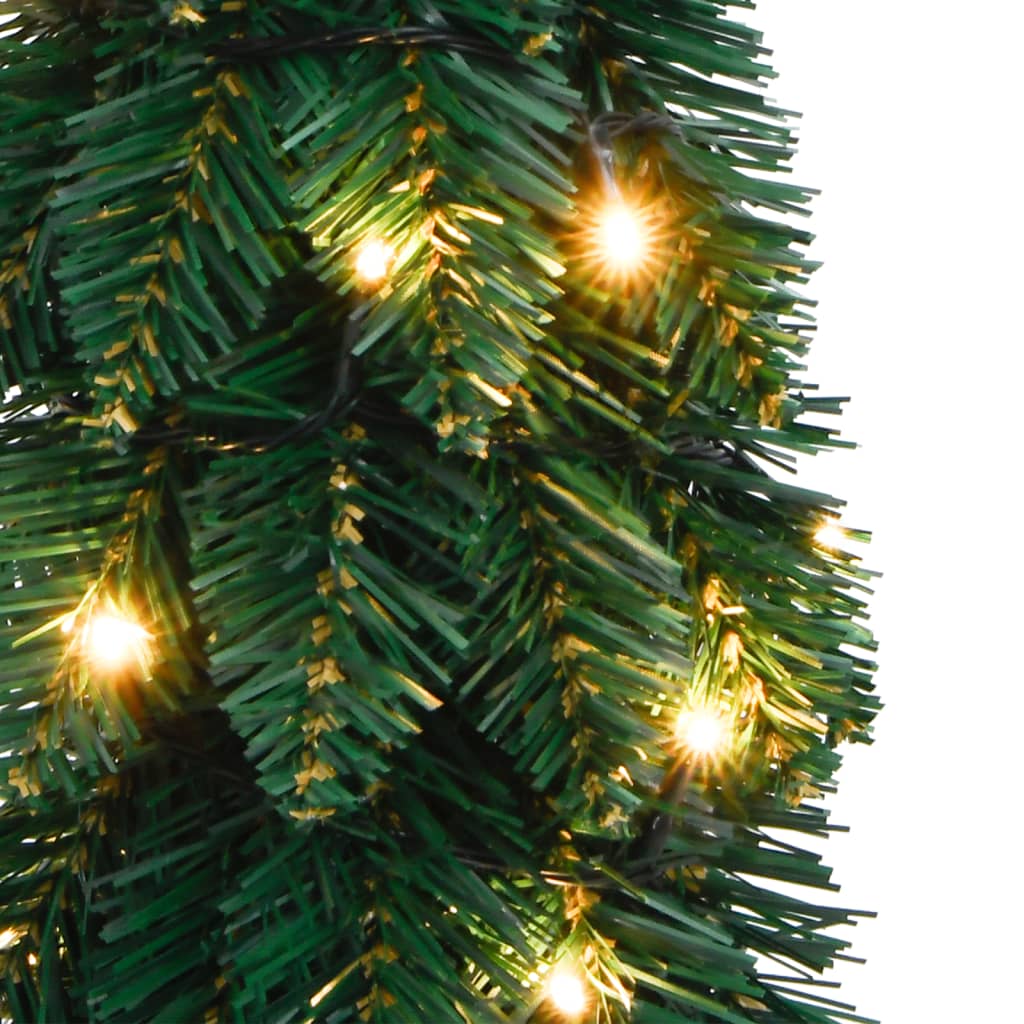 Kunstkerstboom met verlichting 30 LED's 60 cm