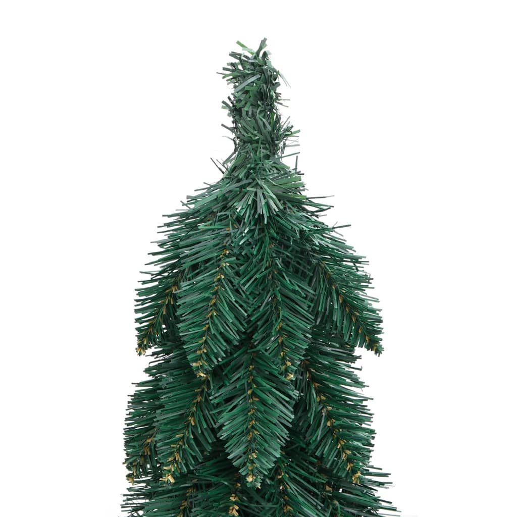 Kunstkerstboom met verlichting 45 LED's 90 cm