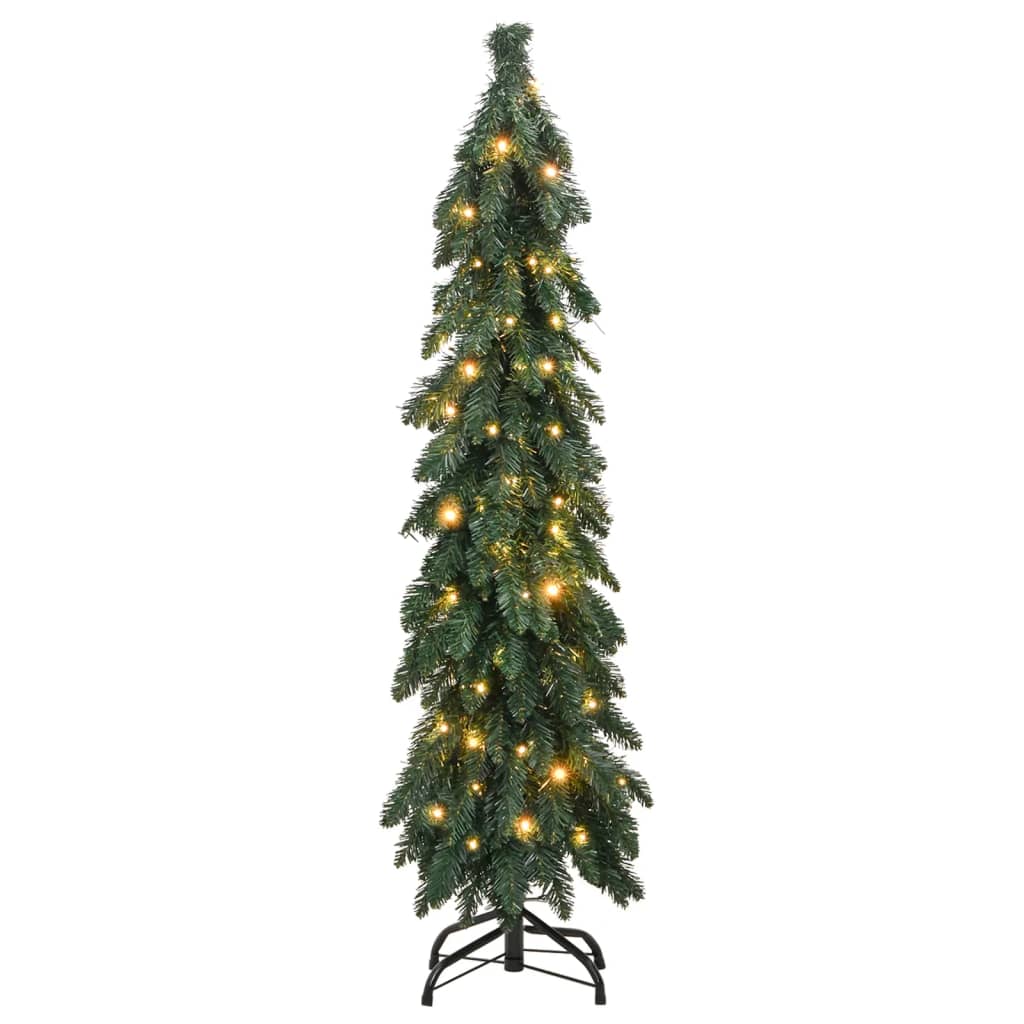 Kunstkerstboom met verlichting 80 LED's 150 cm