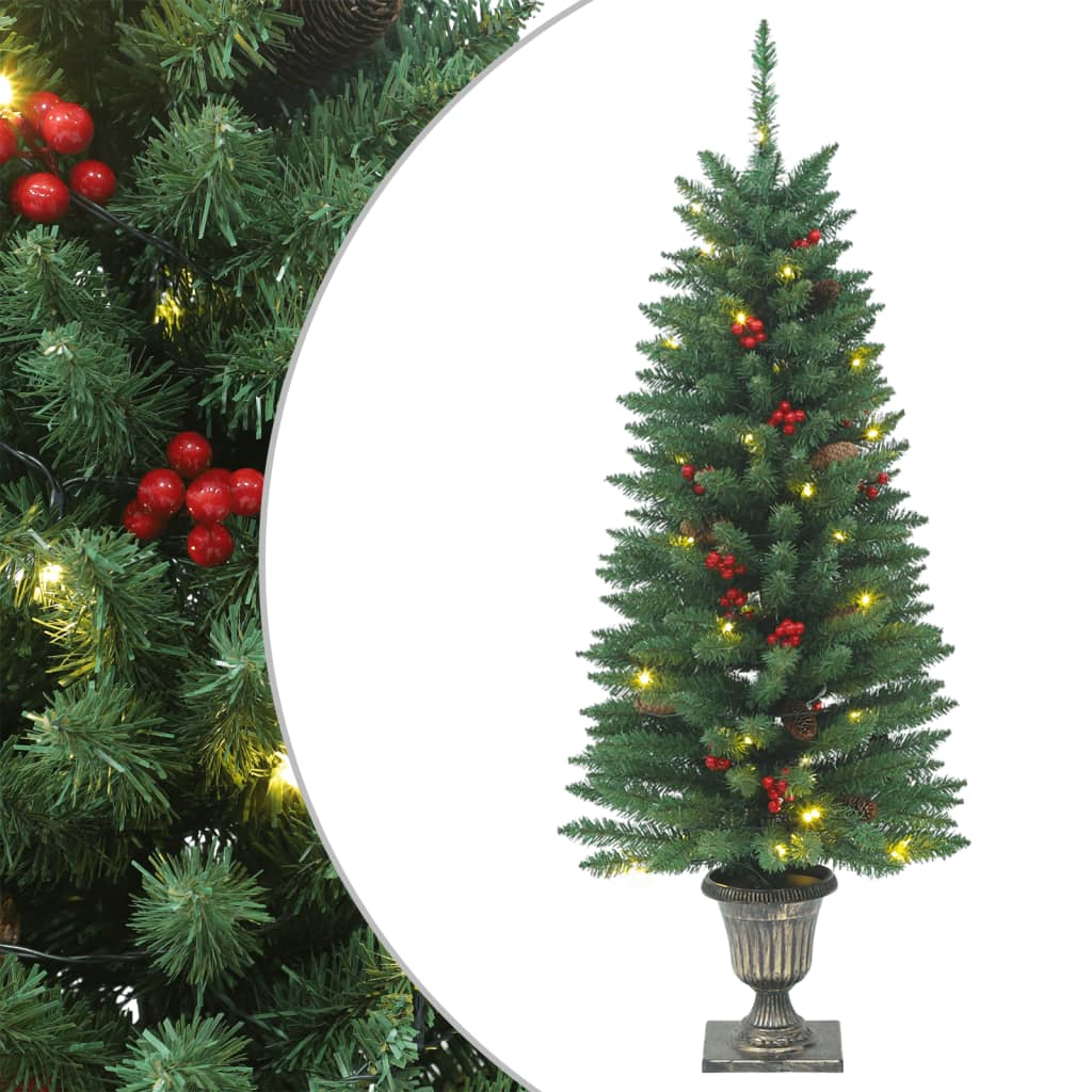 Kunstkerstbomen 2 st 100 LED's 120 cm groen