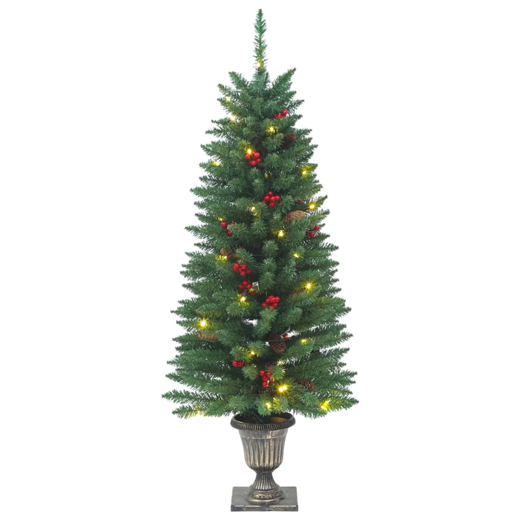 Kunstkerstbomen 2 st 100 LED's 120 cm groen