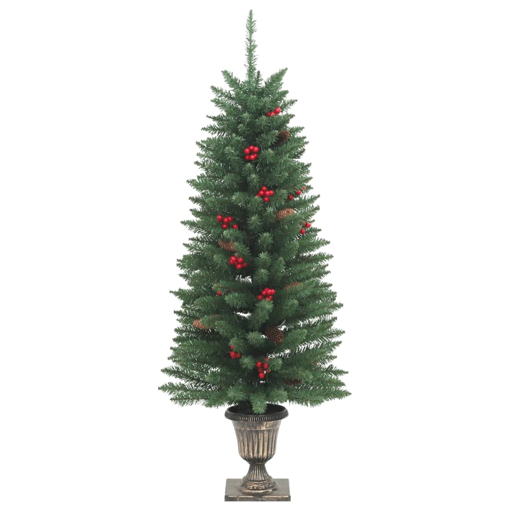 Kunstkerstbomen 2 st 100 LED's 120 cm groen