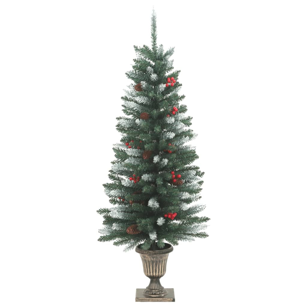 Kunstkerstbomen 2 st 100 LED's 120 cm groen