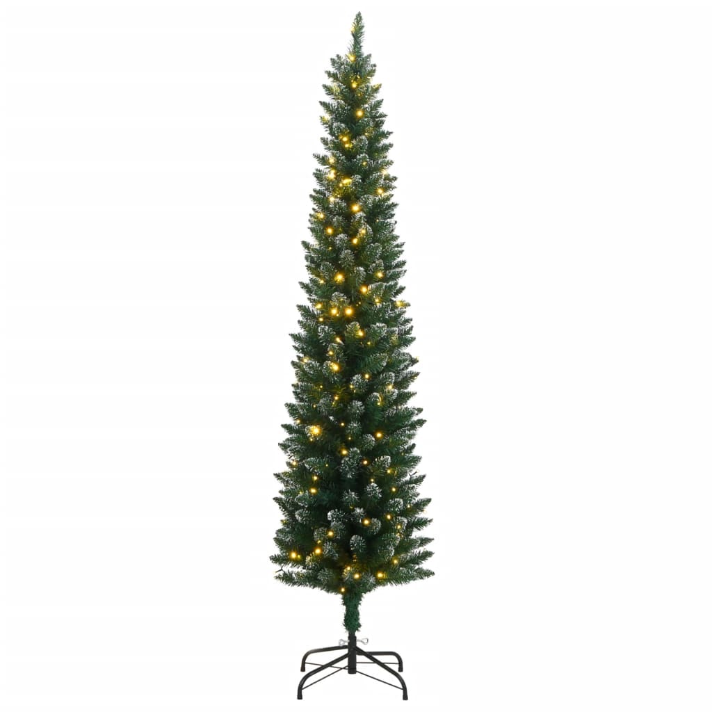 Kunstkerstboom smal met 150 LED's 150 cm