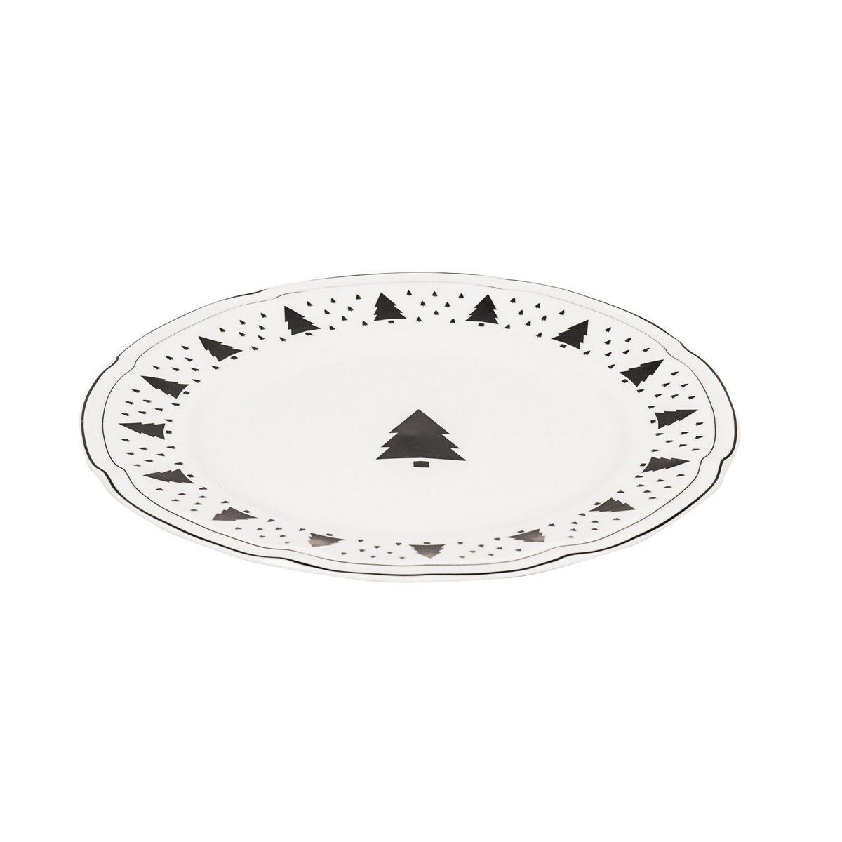 Bord Kerstboom Newbone China 26x26x1,5cm