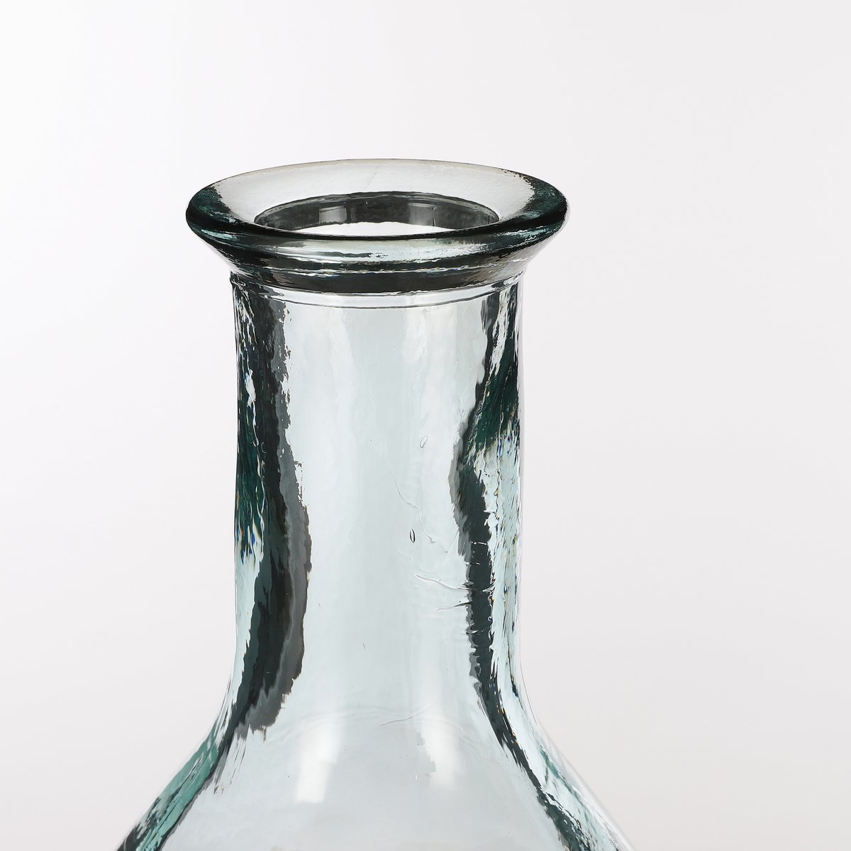 Kyara Fles Vaas H60 x Ø28 cm Gerecycled Glas Transparant