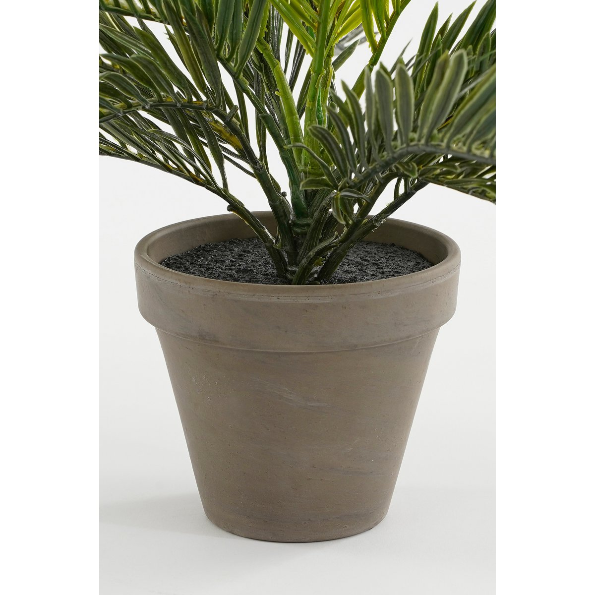 Cycas Palm Kunstplant in Bloempot Stan H33 x Ø34 cm Groen