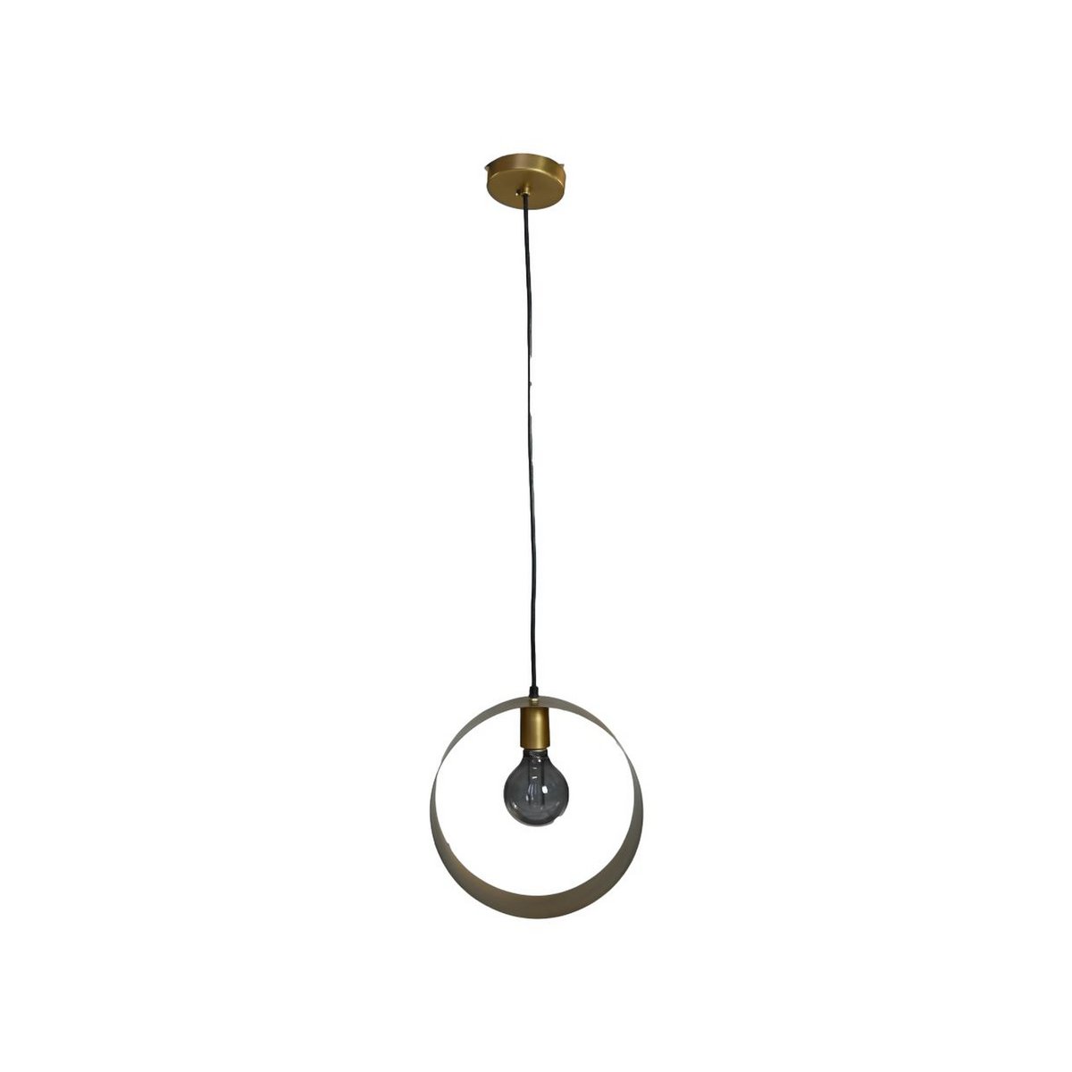 Hanglamp Rond ø30x10 Goud IJzer