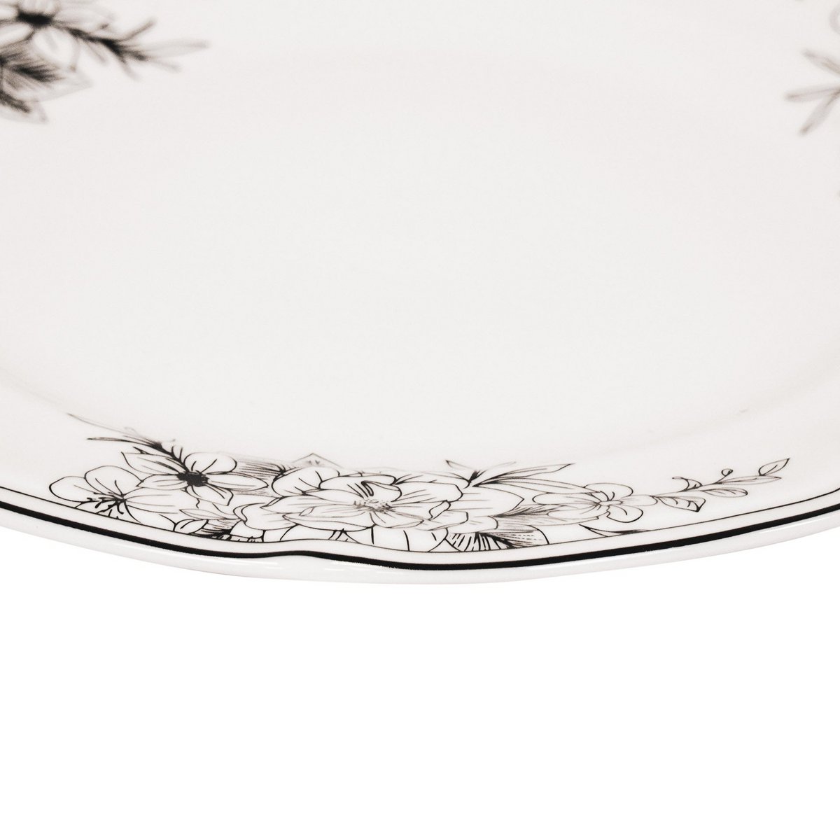 Bord Les Fleurs Newbone China 19,5x19,5x1,2cm