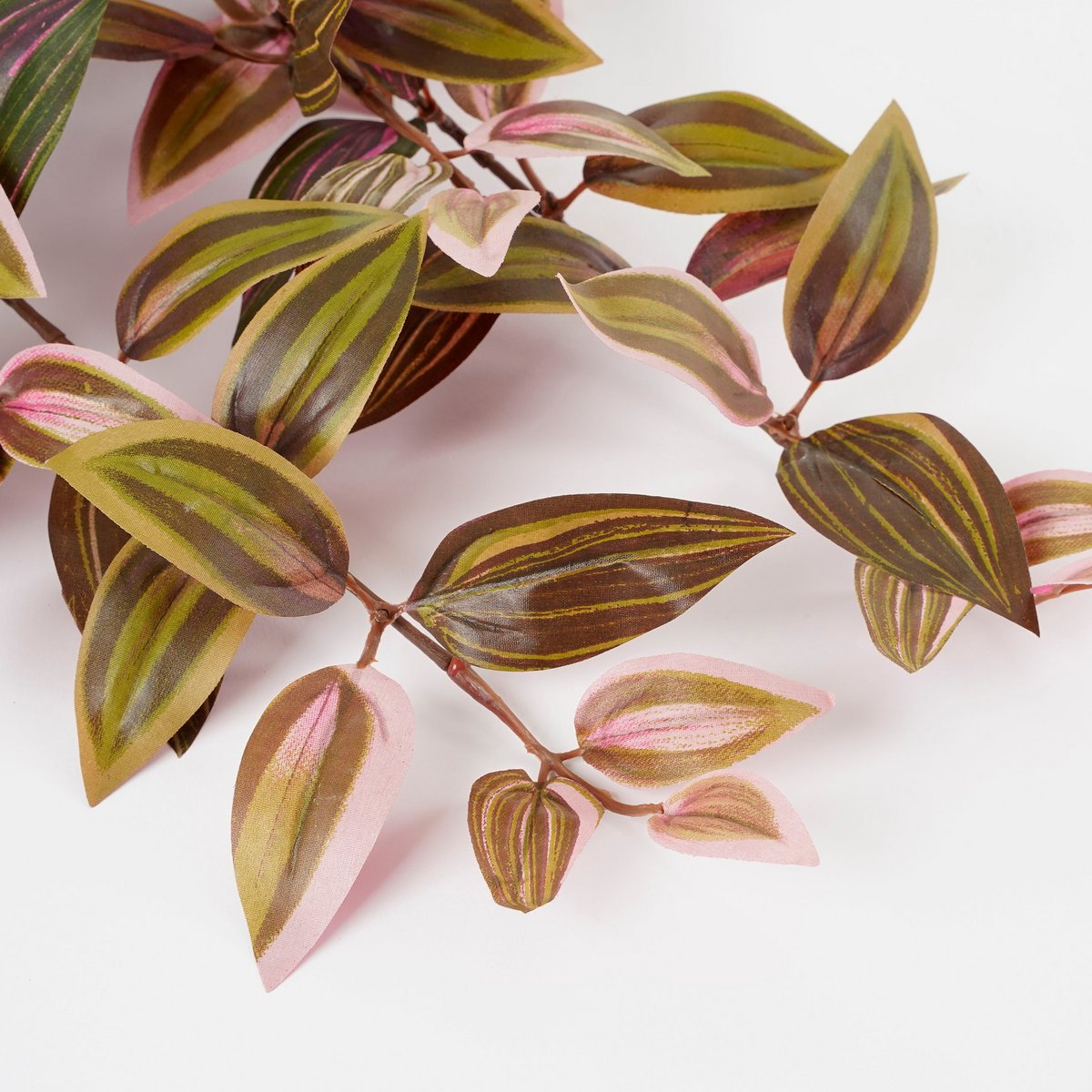 Tradescantia Kunst Hangplant L15 x B20 x H54 cm Bordeaux