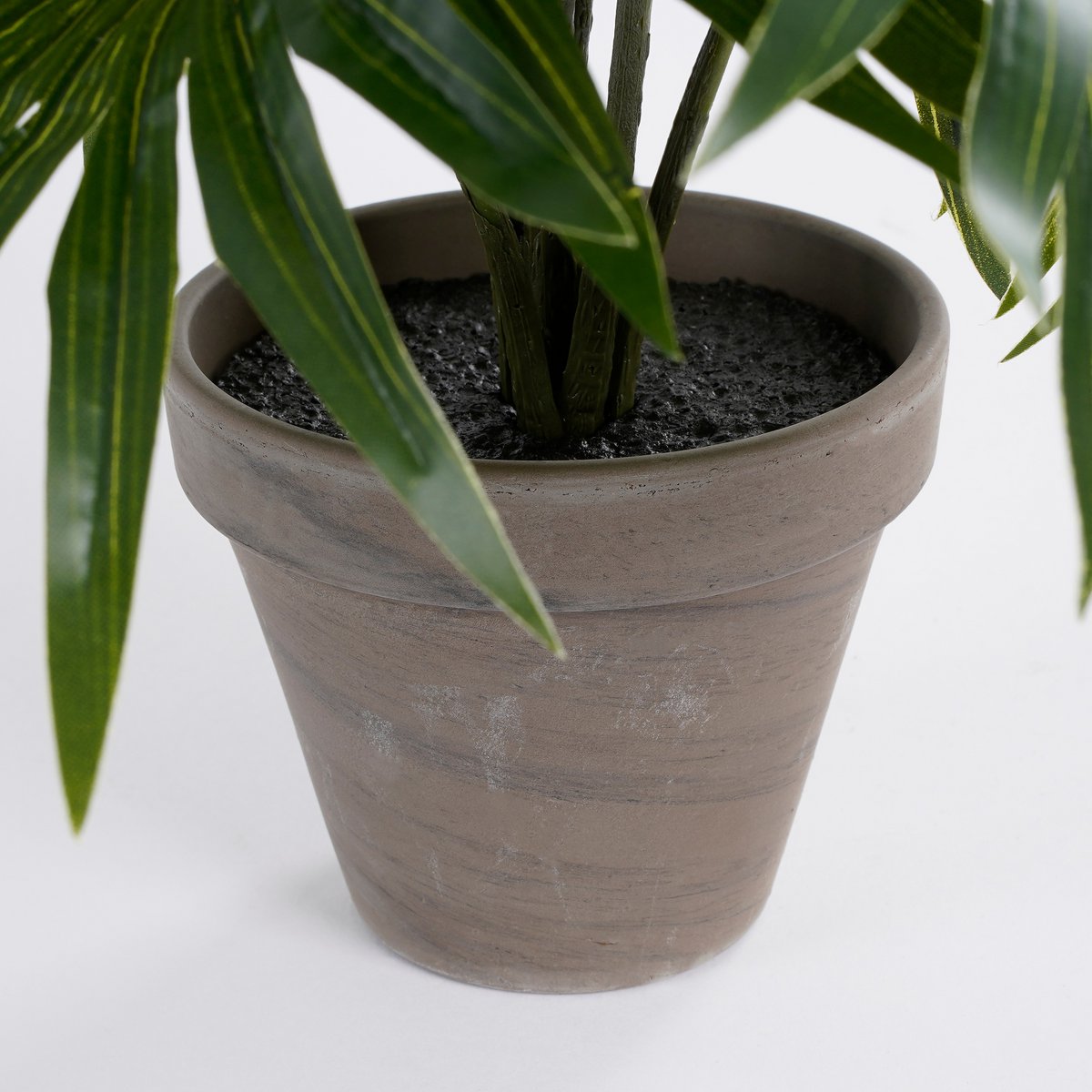 Palm Kunstplant in Bloempot Stan H40 x Ø35 cm Groen