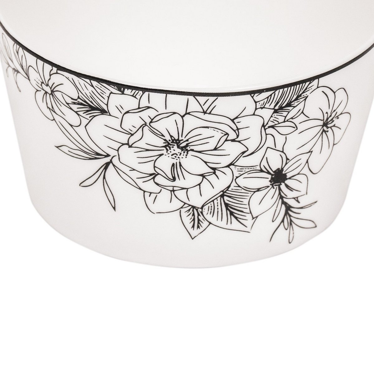 Kom Les Fleurs Newbone China 9x9x5cm