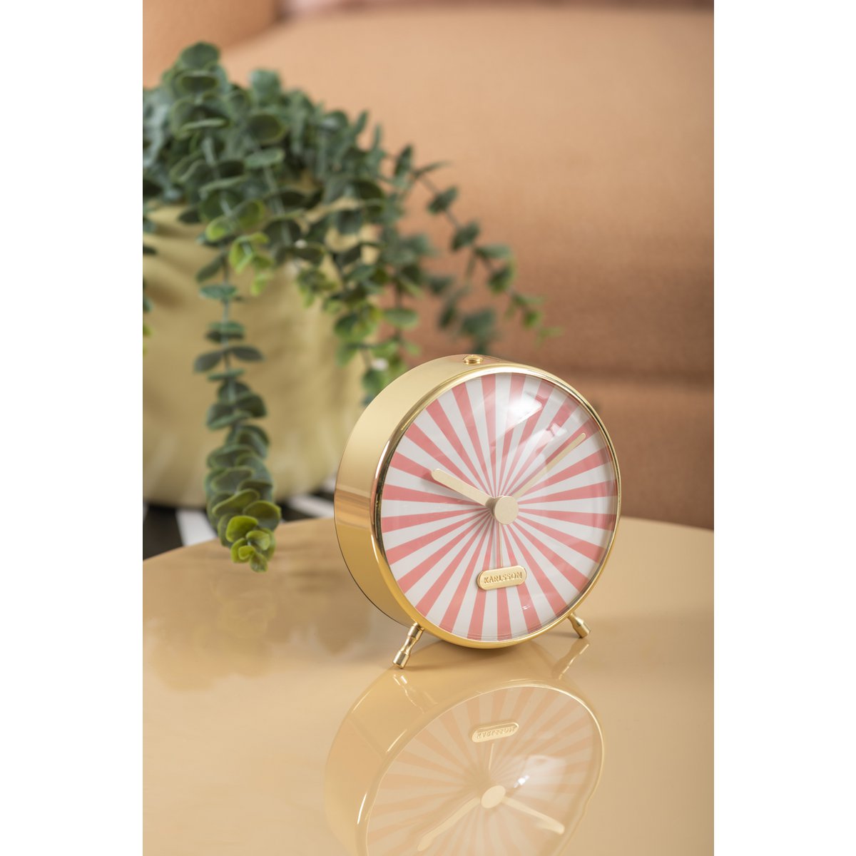 Wekker Candy Swirl Roze