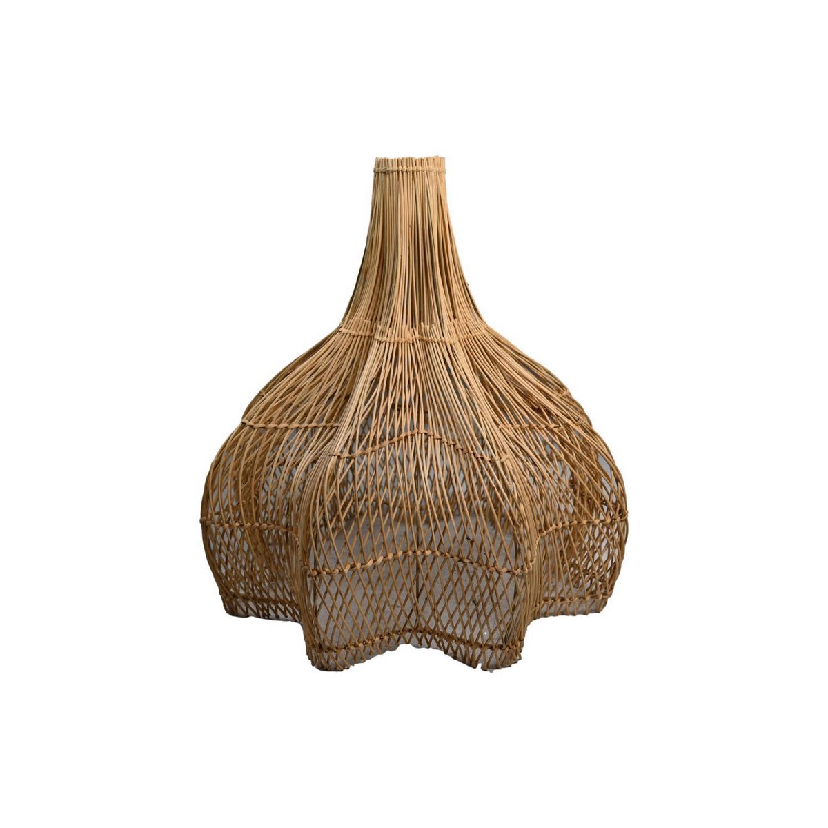 HSM Collection Hanglamp Ster 65x65x65 Natuurlijk Rotan