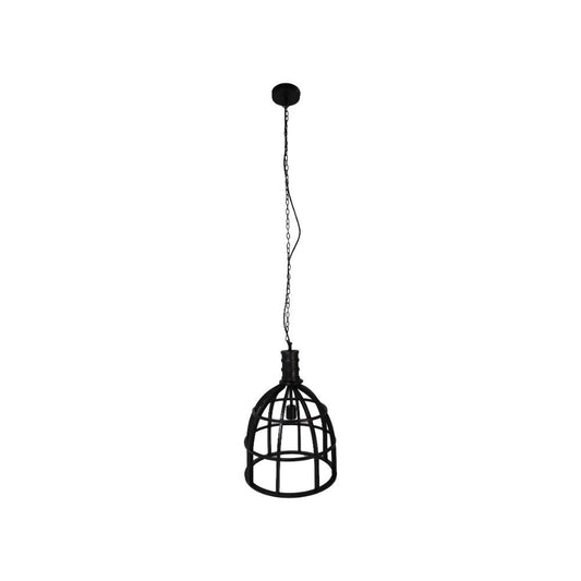 Hanglamp ø40x50 zwart metaal