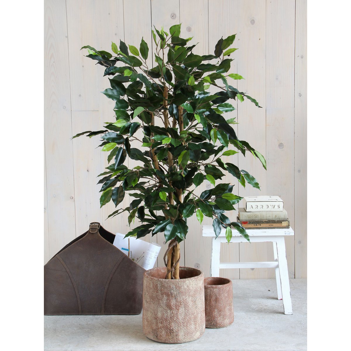 Ficus Kunstplant H110 x Ø65 cm Groen