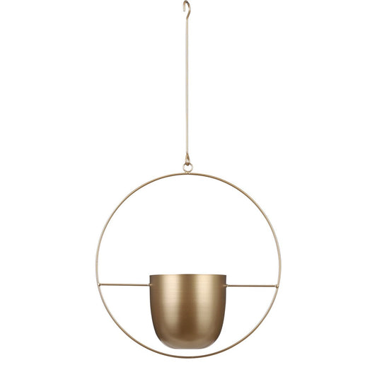 Dexter Bloempot Hangend L34 x B14 x H65 cm Goud