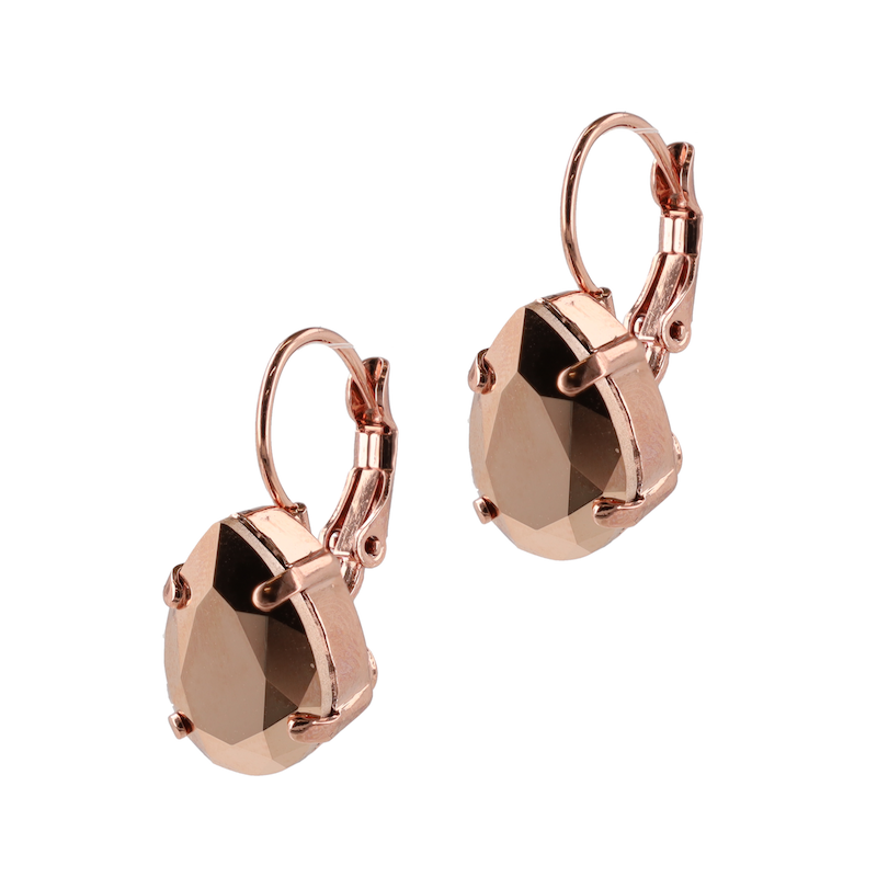 Lacrima Rosegold Oorhangers