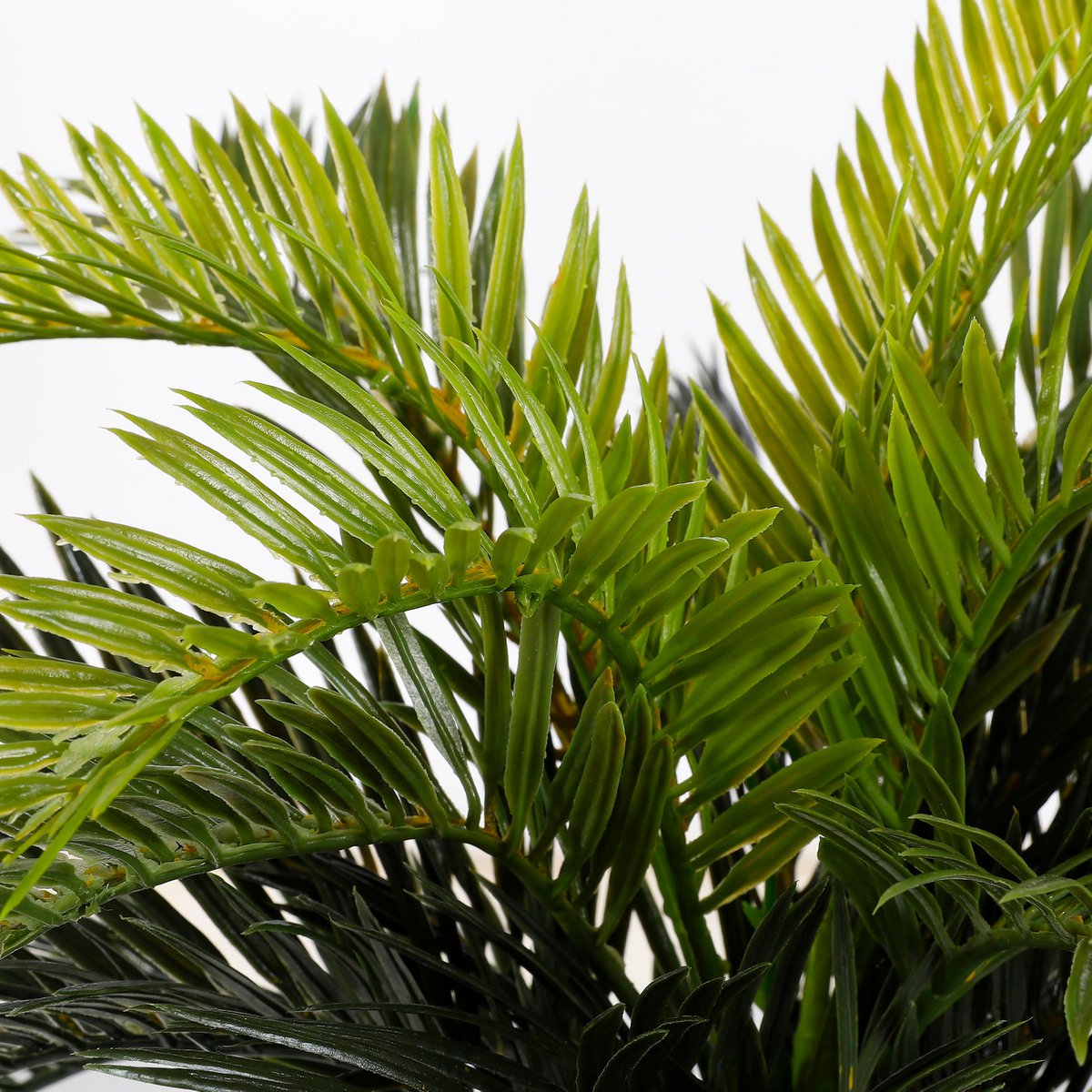 Cycas Palm Kunstplant in Bloempot Stan H37 x Ø44 cm Groen