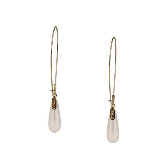 Classic Pearl Oorhangers Cream