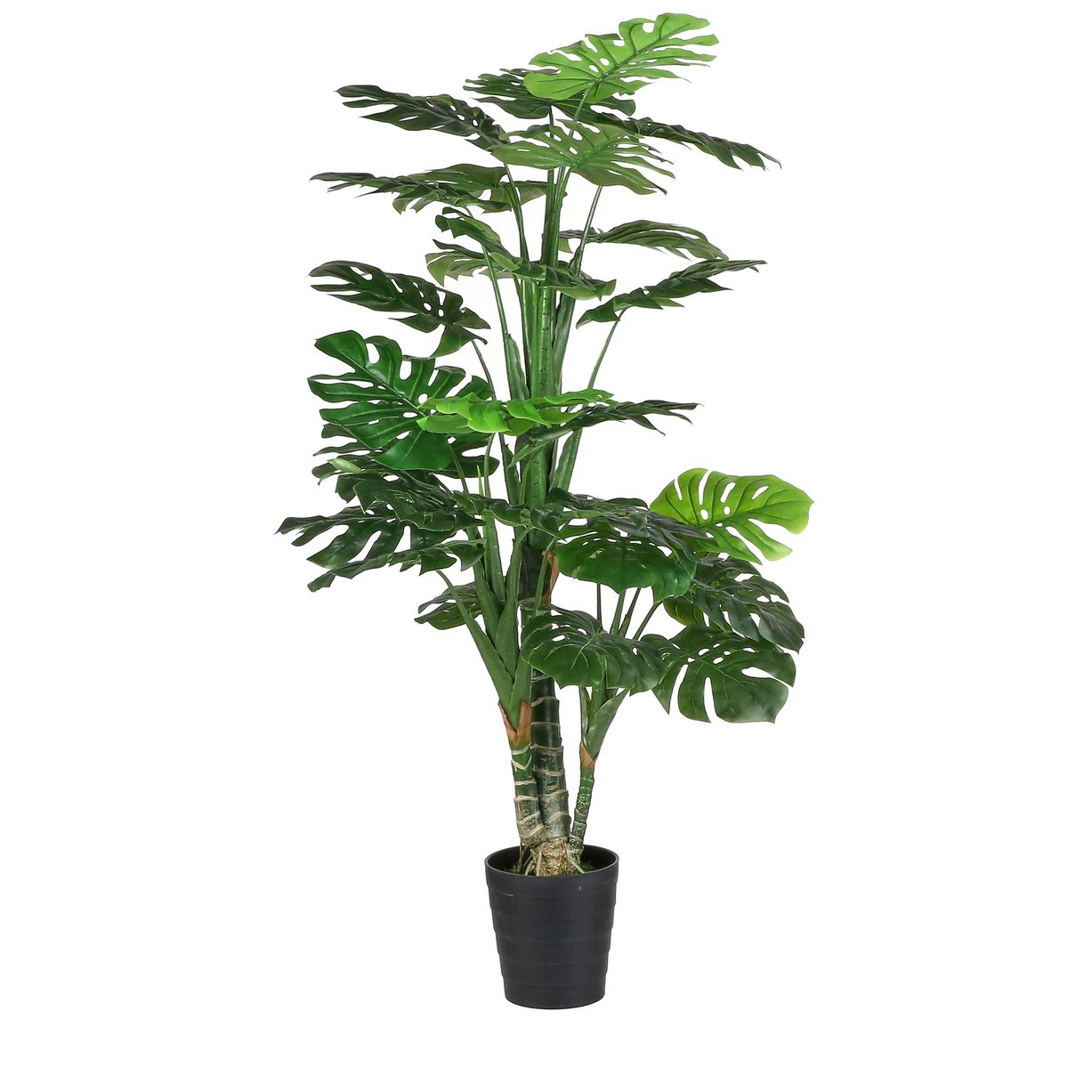 Monstera Kunstplant H160 x Ø80 cm Groen