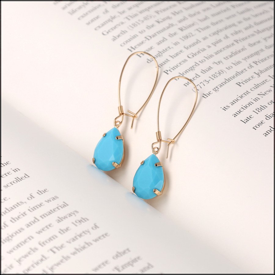 Ida Oorhangers Turquoise