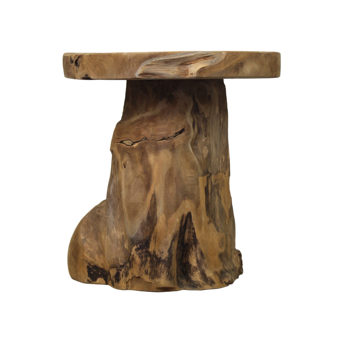 Kruk Root ø40x41 Naturel Teak