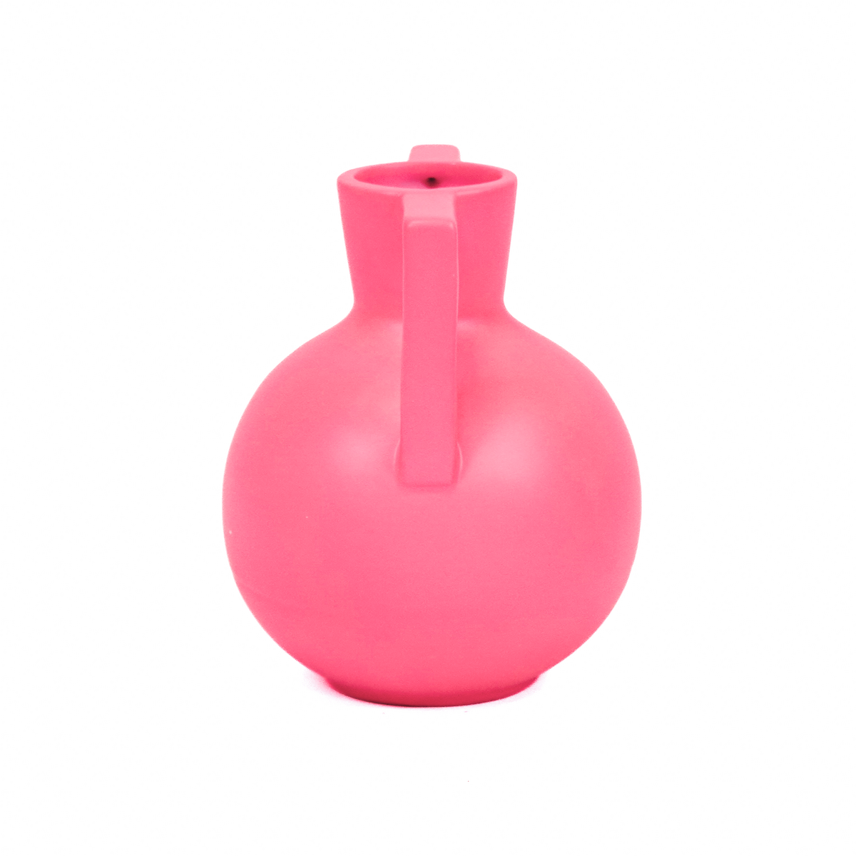 Vaas Kettlebell Keramiek Neon Roze 14,5x14,5x18,5cm