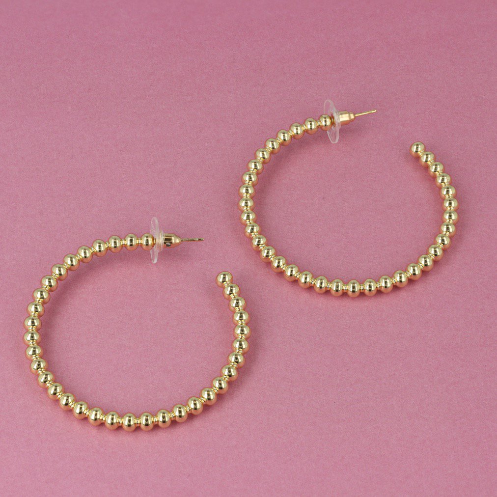 Goddelijke Gouden Bubble Hoops