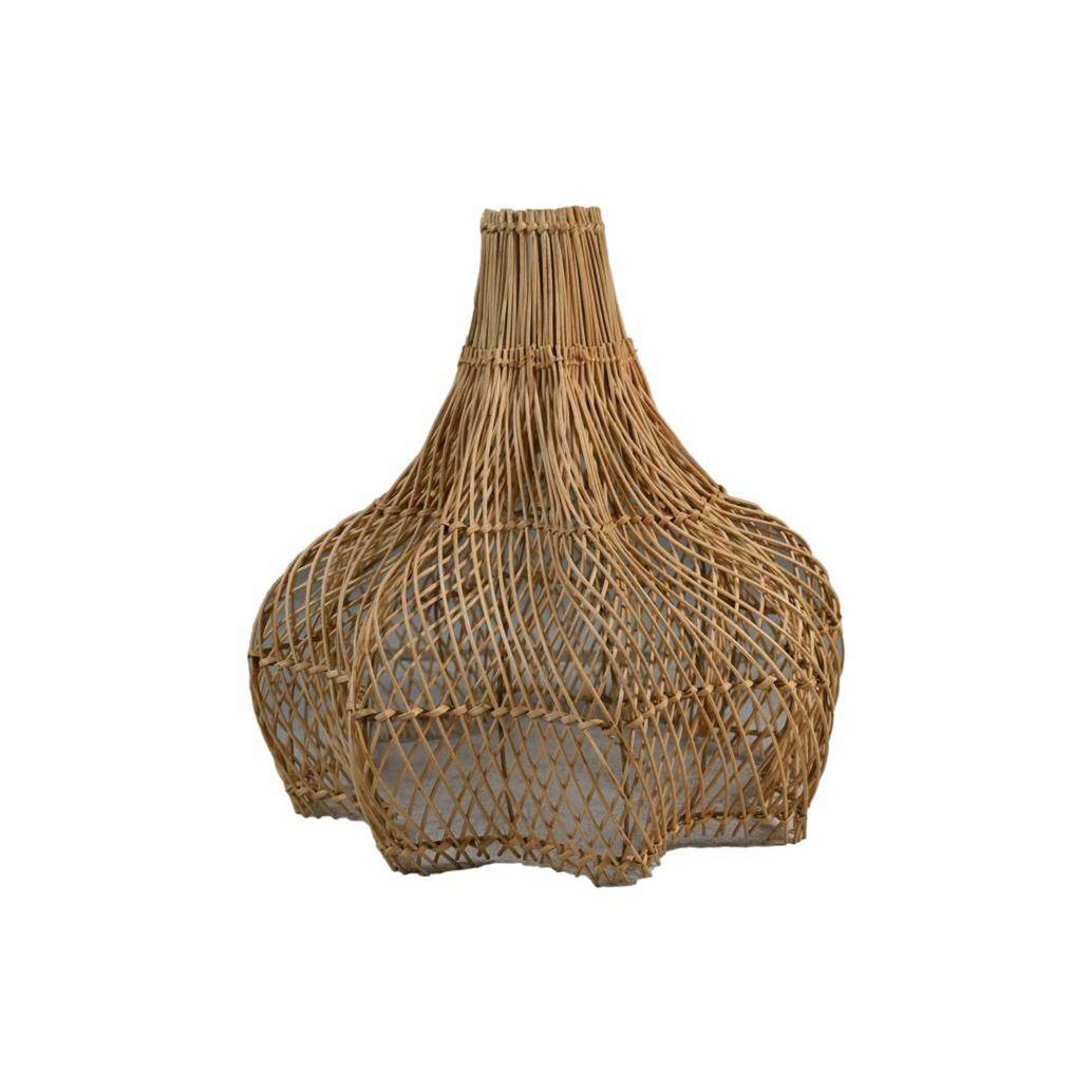 HSM Collection Hanglamp Ster 50x47x47 Natuurlijk Rotan