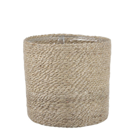 Atlantic Plantenmand H20 x Ø20 cm Jute Crème